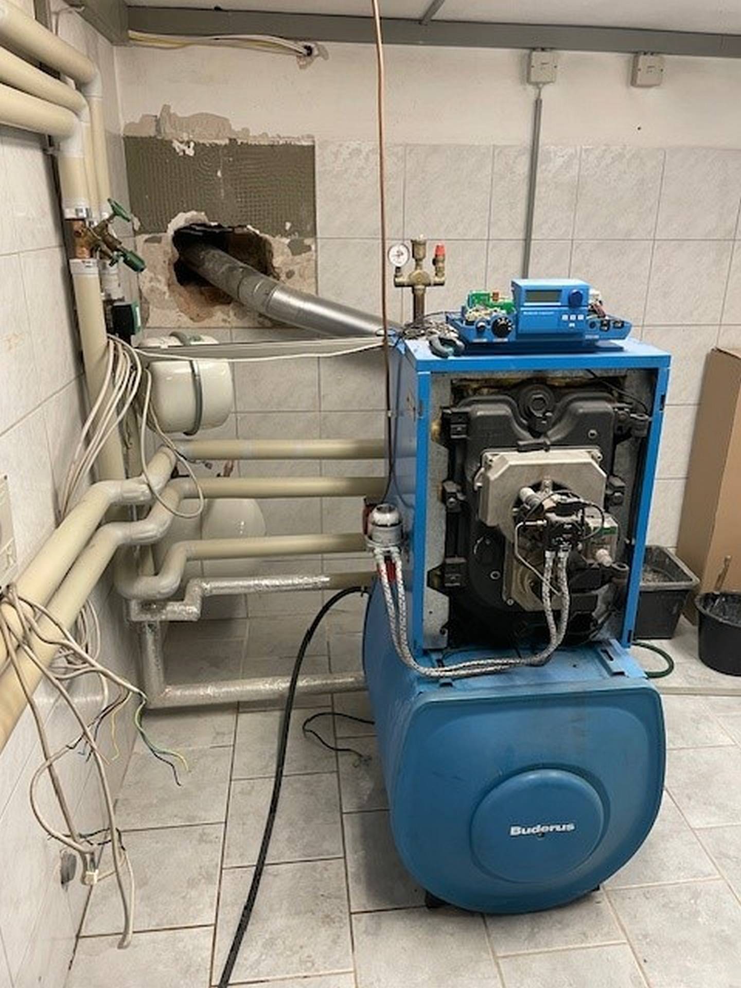Vorher  © Steinbrecher Haustechnik Meisterbetrieb